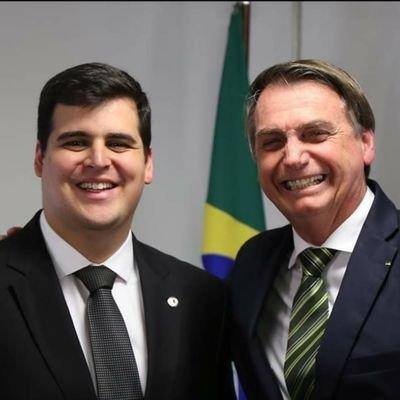 Bruno Engler e Jair Bolsonaro