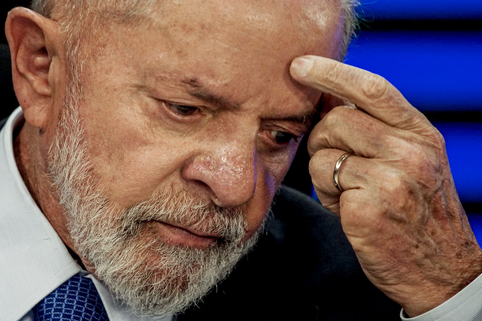 O presidente Luiz Inácio Lula da Silva (PT) foi o convidado do programa "Bom dia, presidente" nos estúdios da Empresa Brasil de Comunicação (EBC).