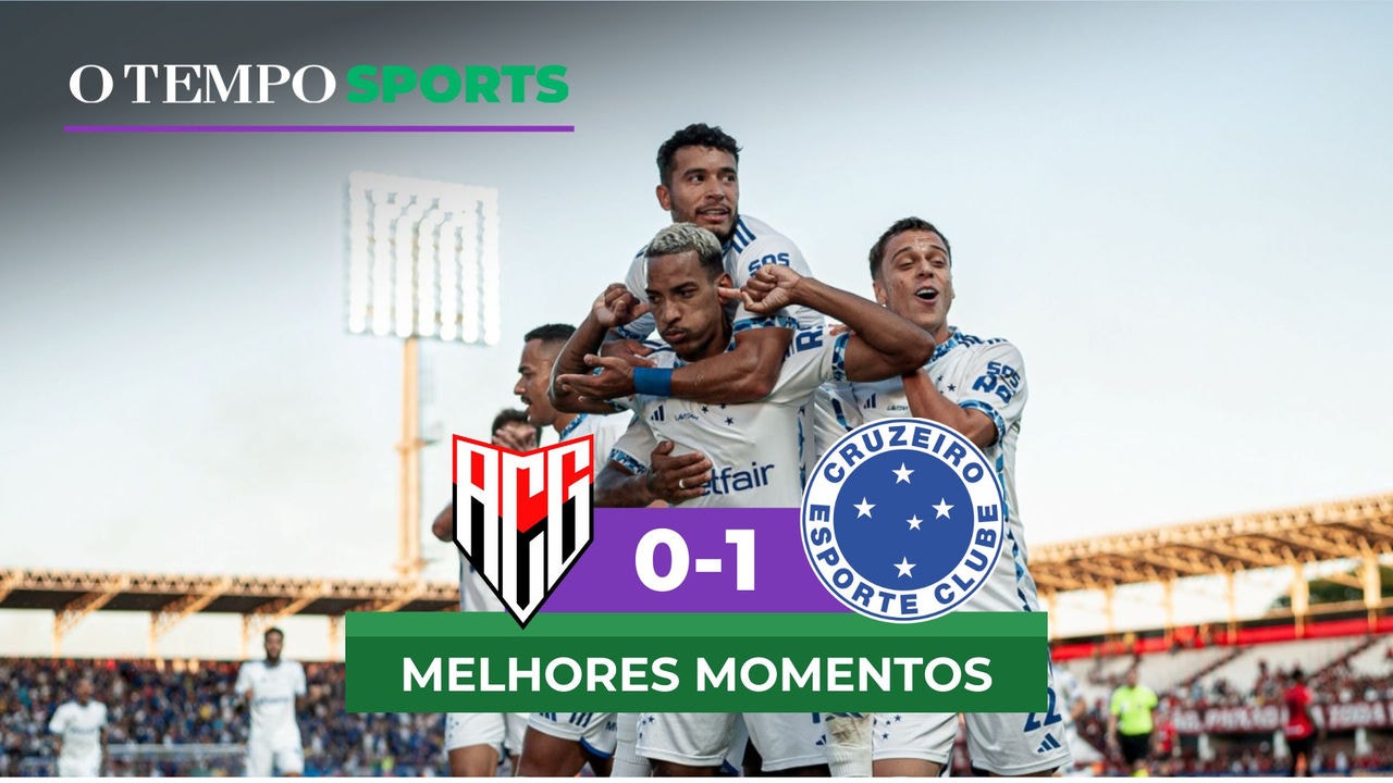 Cruzeiro bateu o Atlético-GO fora de casa neste domingo (12) e vai fechar a rodada no G6 do Brasileirão
