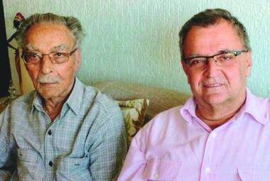 Exemplo. Roberto Gouveia, e o pai, de 93 anos, se curaram de câncer diagnosticado precocemente