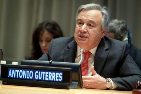 Antônio Guterres, secretário-geral da ONU 