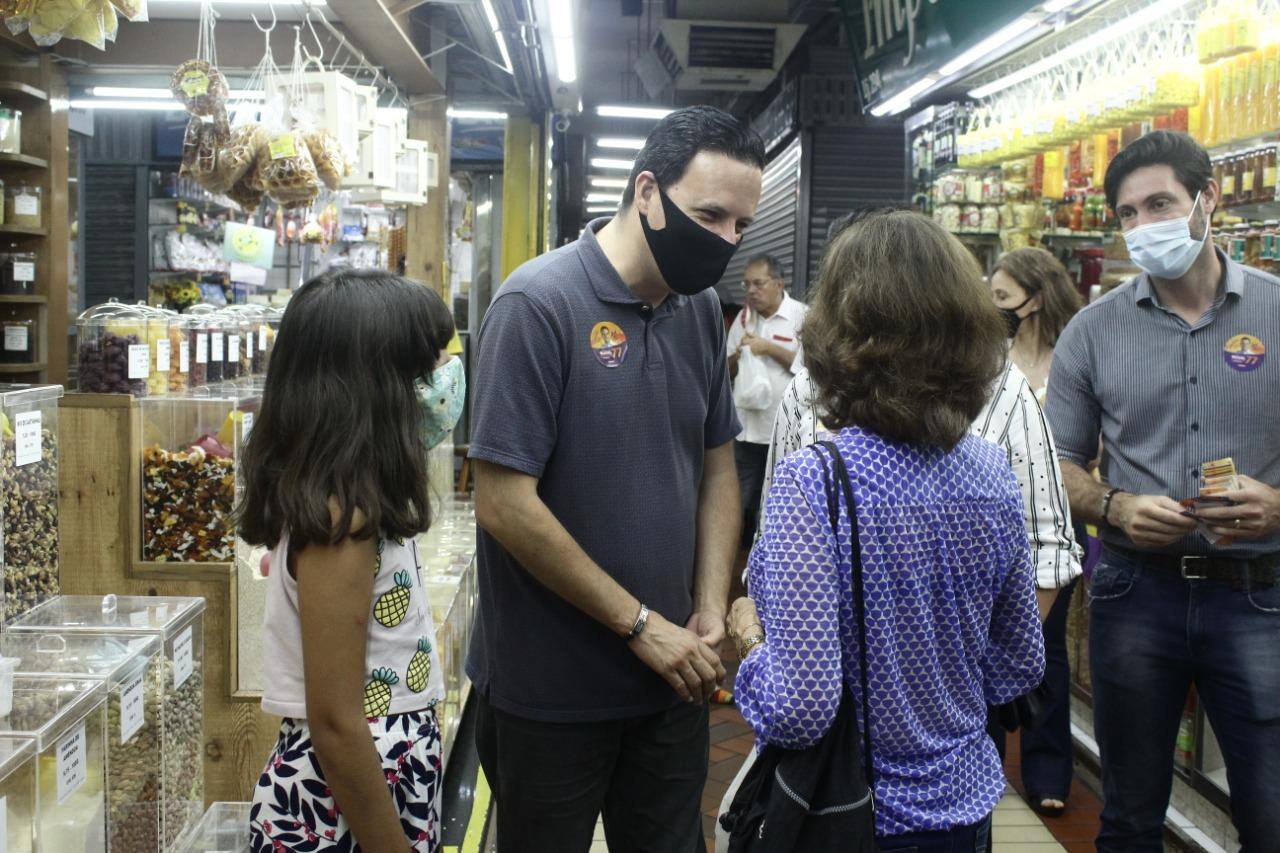 Wendel Mesquita visitou o Mercado Central na manhã deste sábado (07)