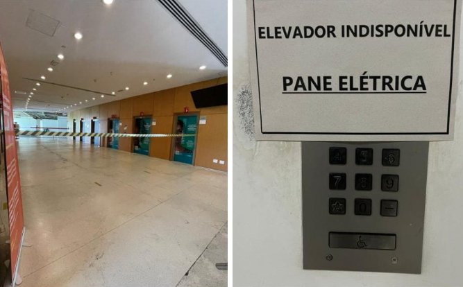 Contratos de manutenção dos elevadores foram economizados nos últimos anos