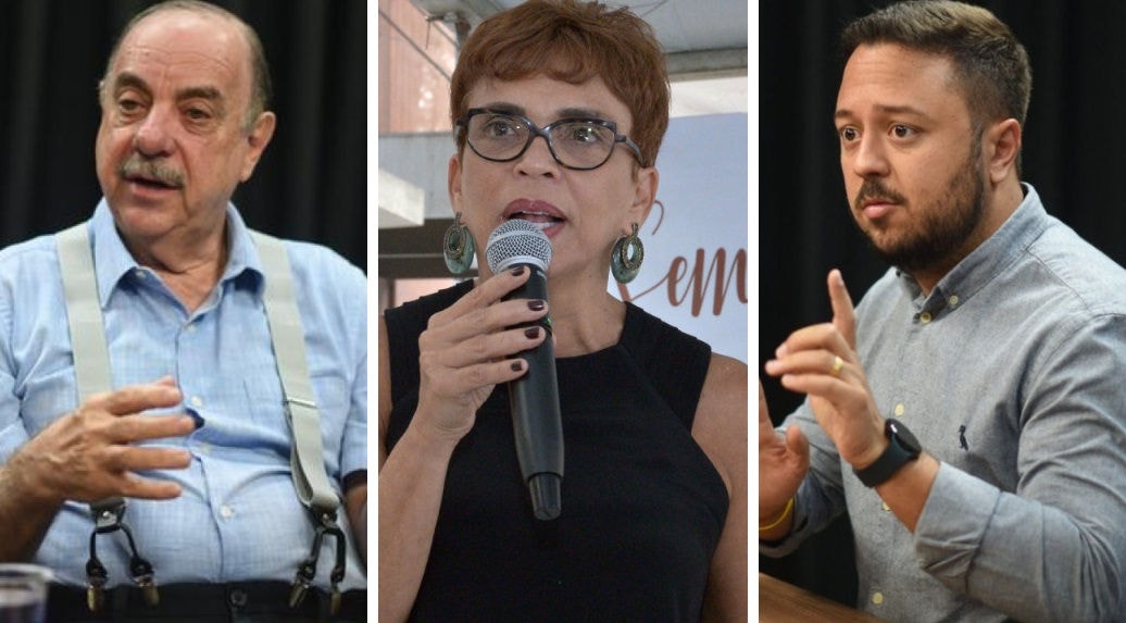 Os prefeitos de BH, Fuad Noman, de Contagem, Marília Campos, e de Nova Lima, João Marcelo, vão disputar à reeleição neste ano