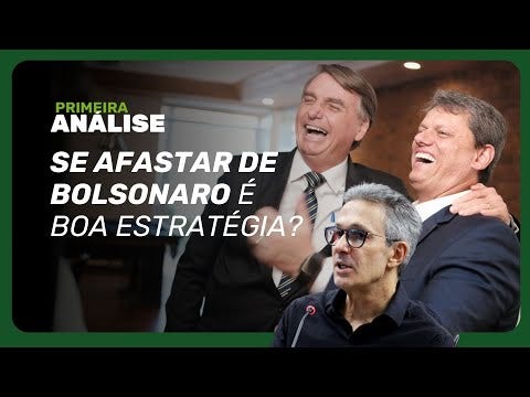 O governador de São Paulo lançou slogan, enquanto o governador de Minas Gerais negou também proximidade com o ex-presidente