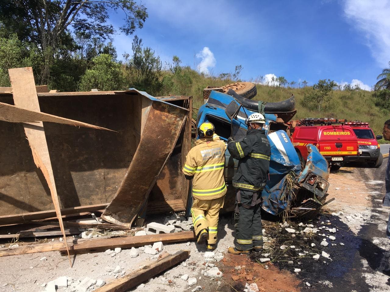 Mulher morreu na hora