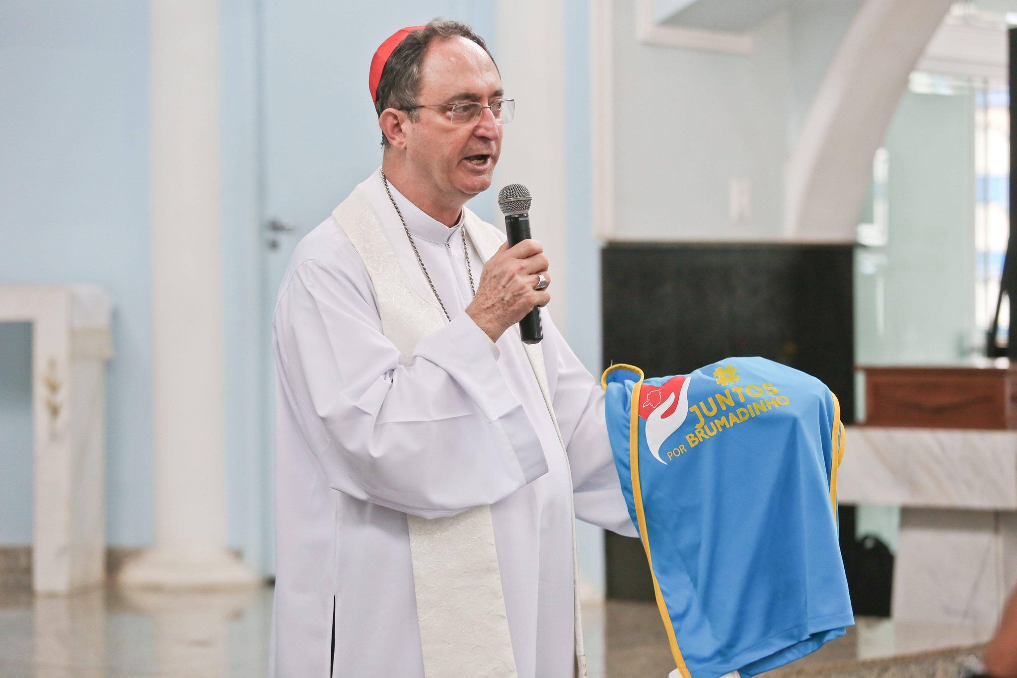 Dom Sérgio da Rocha celebra missa para atingidos por tragédia em Brumadinho