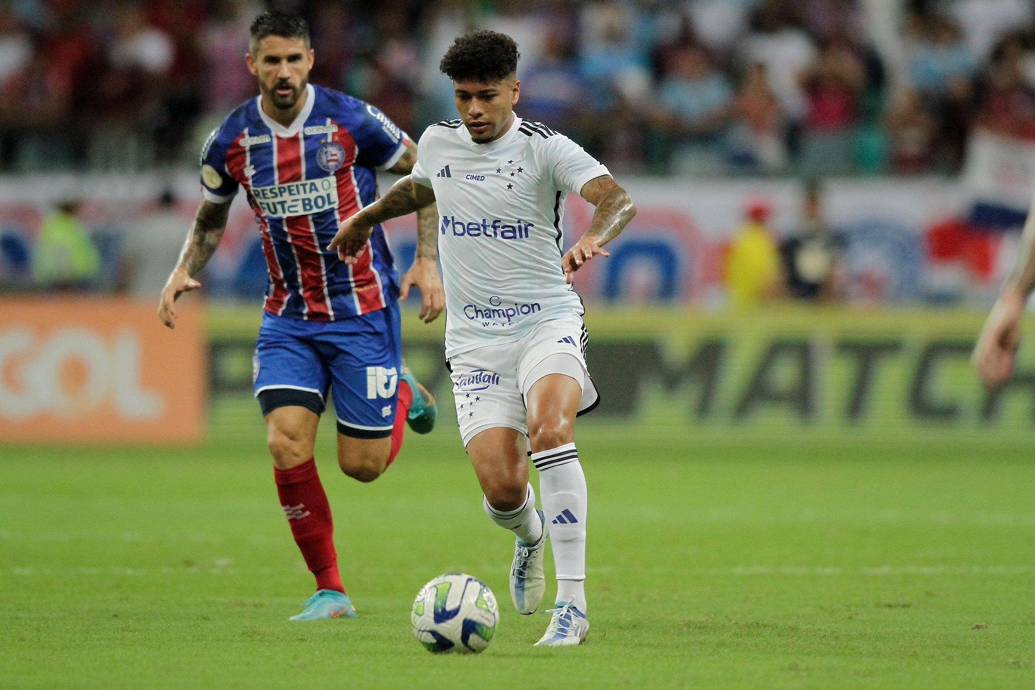 Na temporada passada, o Cruzeiro empatou com o Bahia em 2 a 2