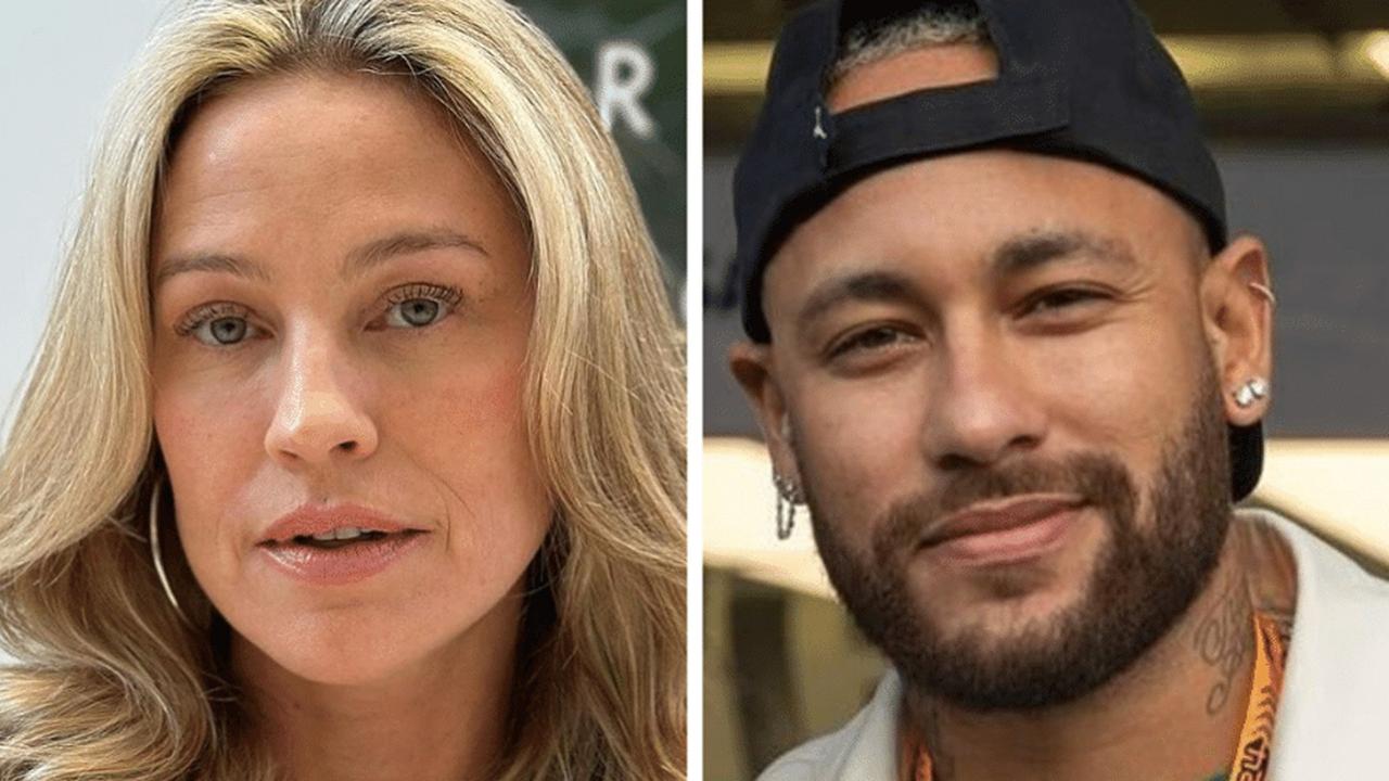 A atriz Luana Piovani e o jogador Neymar: bate-boca nas redes sociais