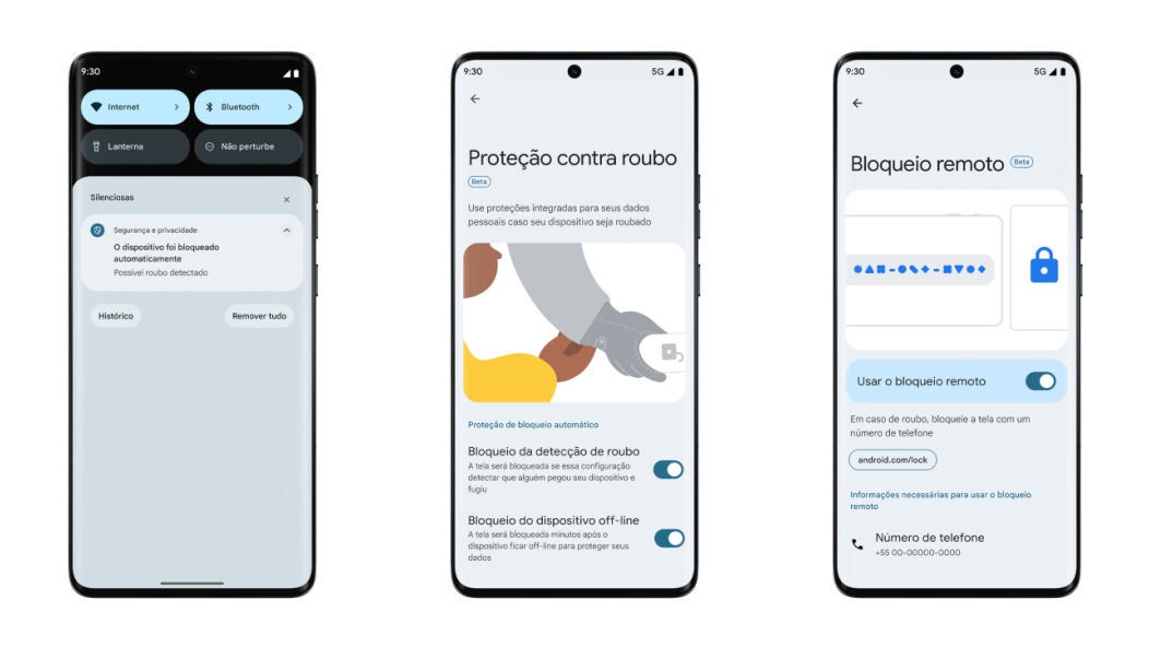 Ferramentas antirroubo para Android serão lançadas primeiro no Brasil