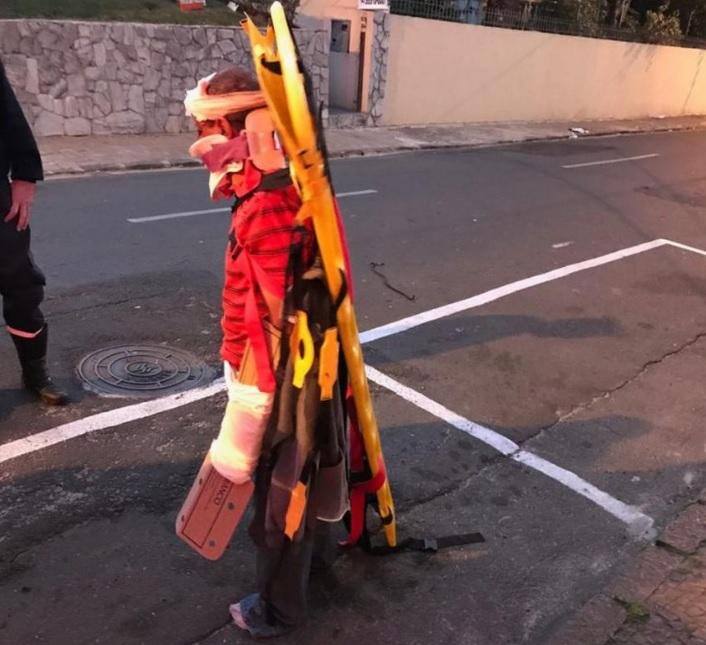 Homem tentou ir embora sem receber atendimento médico