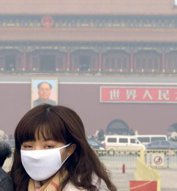China emite muitos gás na atmosfera