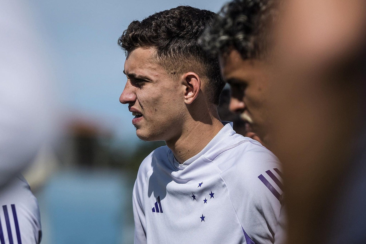 Stênio na época em que defendia o Cruzeiro