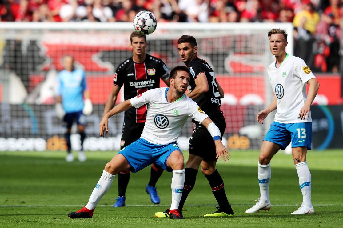 De virada, Wolfsburg supera Leverkusen por 3 a 1