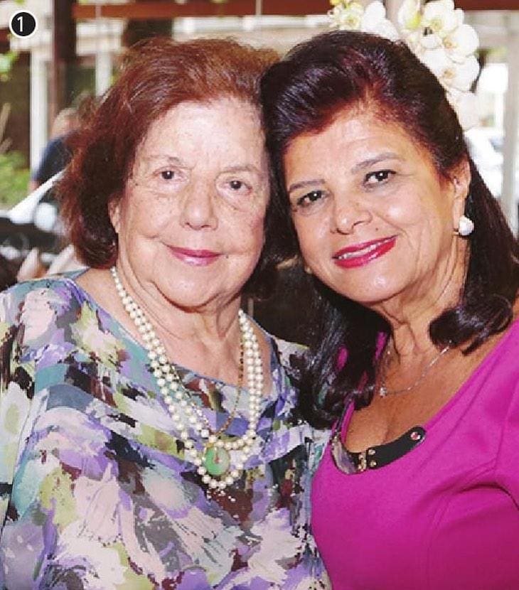 Na foto Luiza Trajano Donato, fundadora do Magazine Luiza e Luiza Helena Trajano, atual presidente do grupo varejista