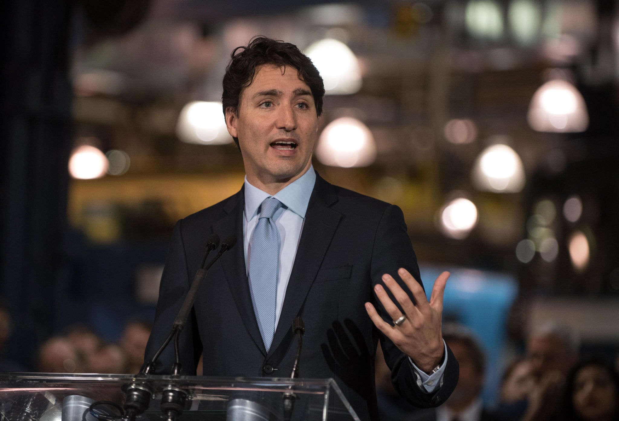 Primeiro-ministro do Canadá, Justin Trudeau, anunciou medidas em resposta às tarifas impostas por Trump