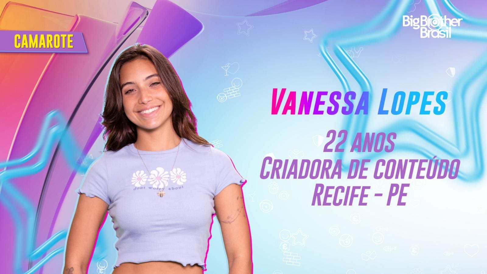 Vanessa Lopes é mais uma confirmada no Grupo Camarote