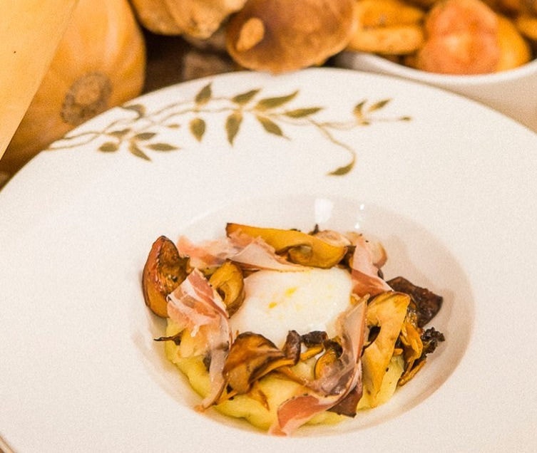 Prato do menu restaurante SOLC, que existe há 105 anos em Barcelona, na Espanha