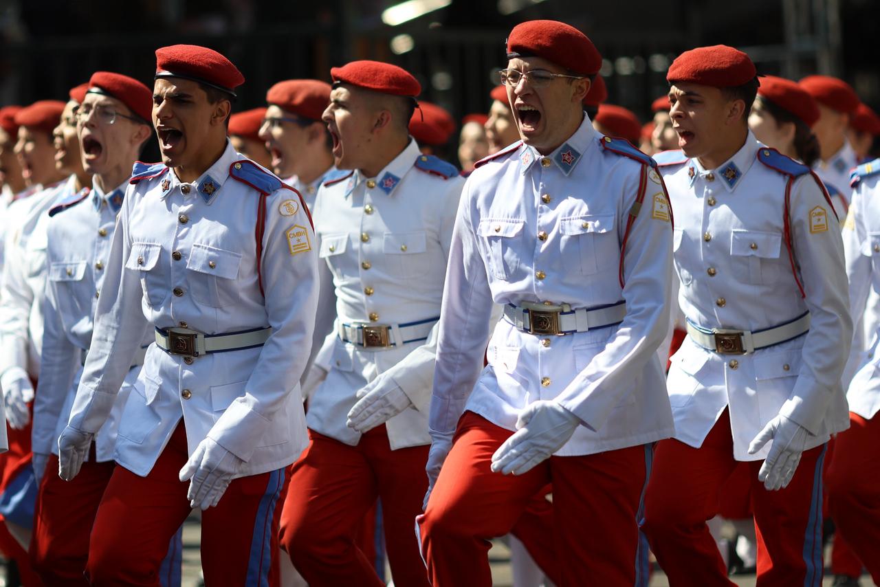 Desfile do Dia da Independência do Brasil teve a participação das diversas forças de segurança que atuam em Minas