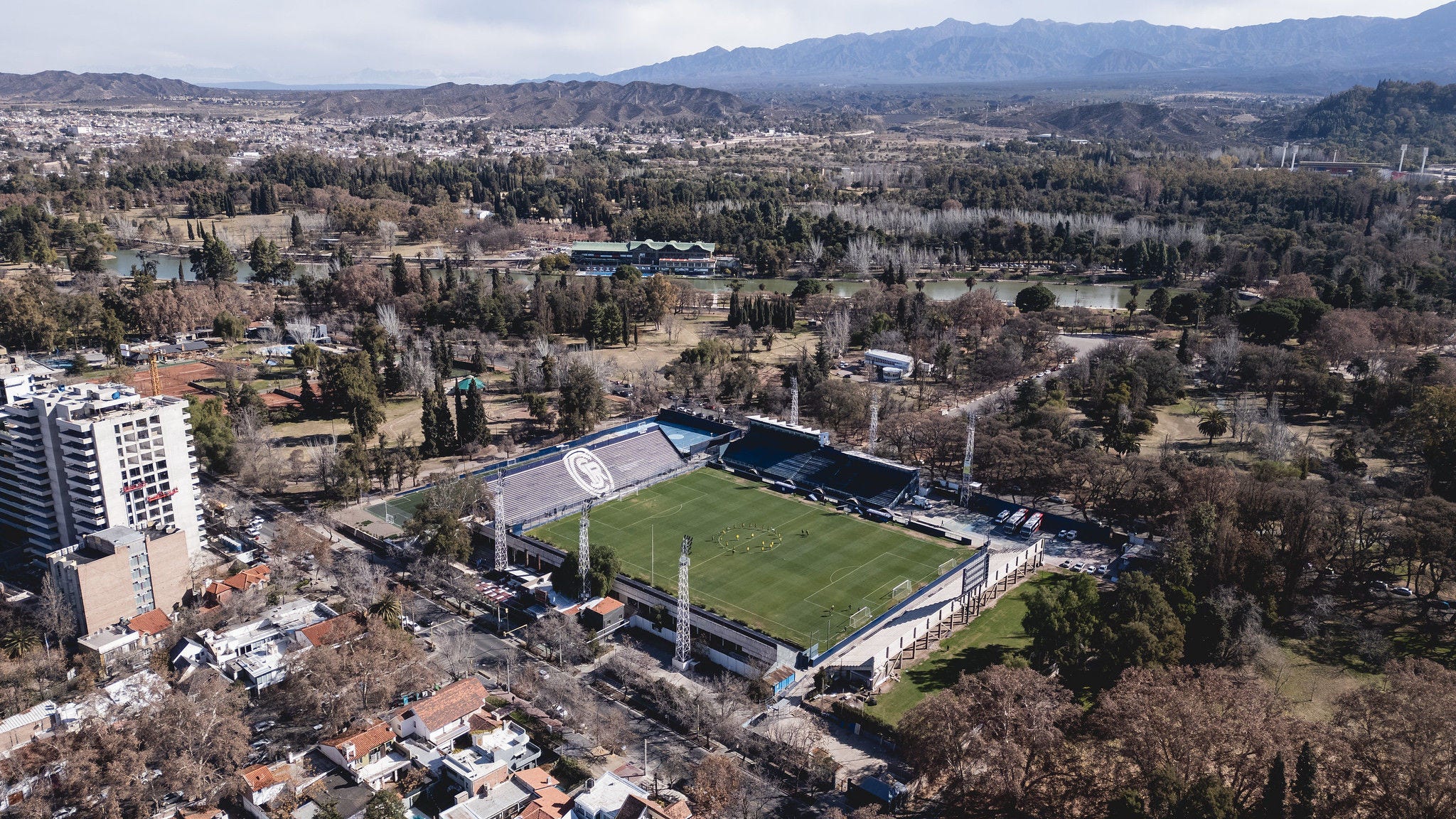 Estádio Feliciano Gambarte, onde será a partida contra o Godoy Cruz