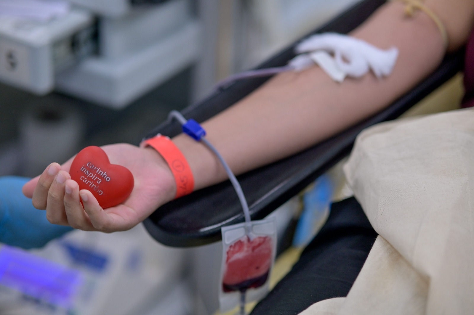 Doações de sangue no Hemominas nesta sexta (14) em Belo Horizonte
