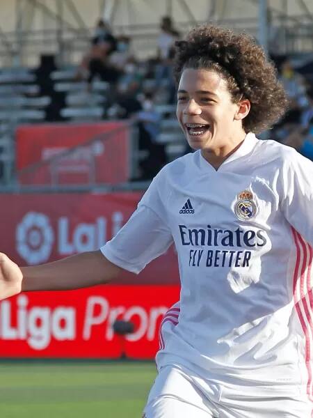 Enzo Filho de Marcelo Real Madrid