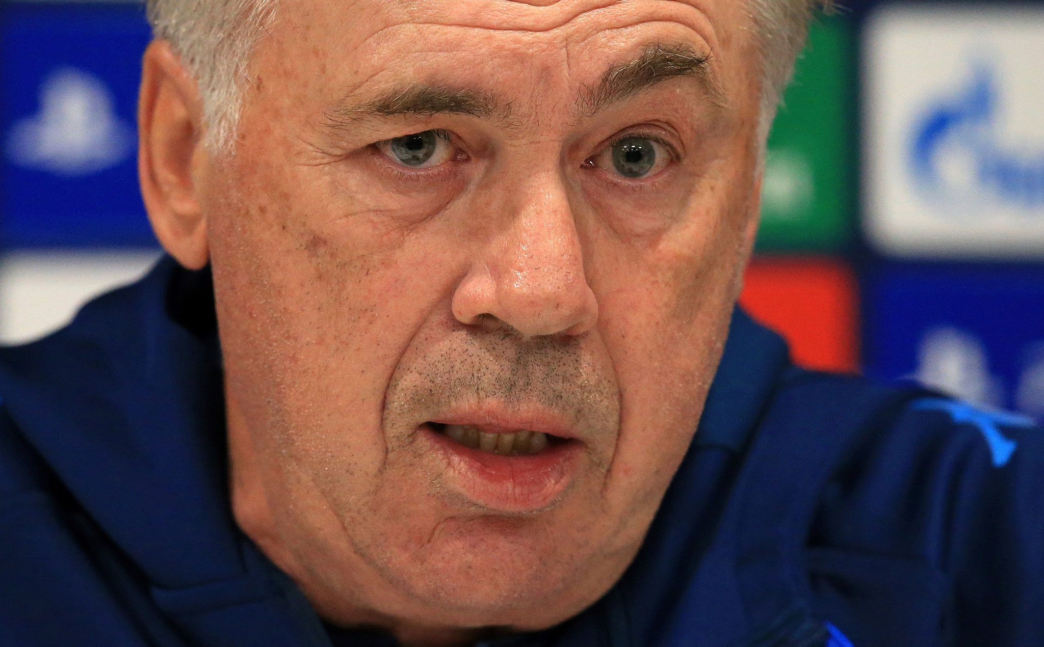 Técnico Carlo Ancelotti, da Seleção brasileira