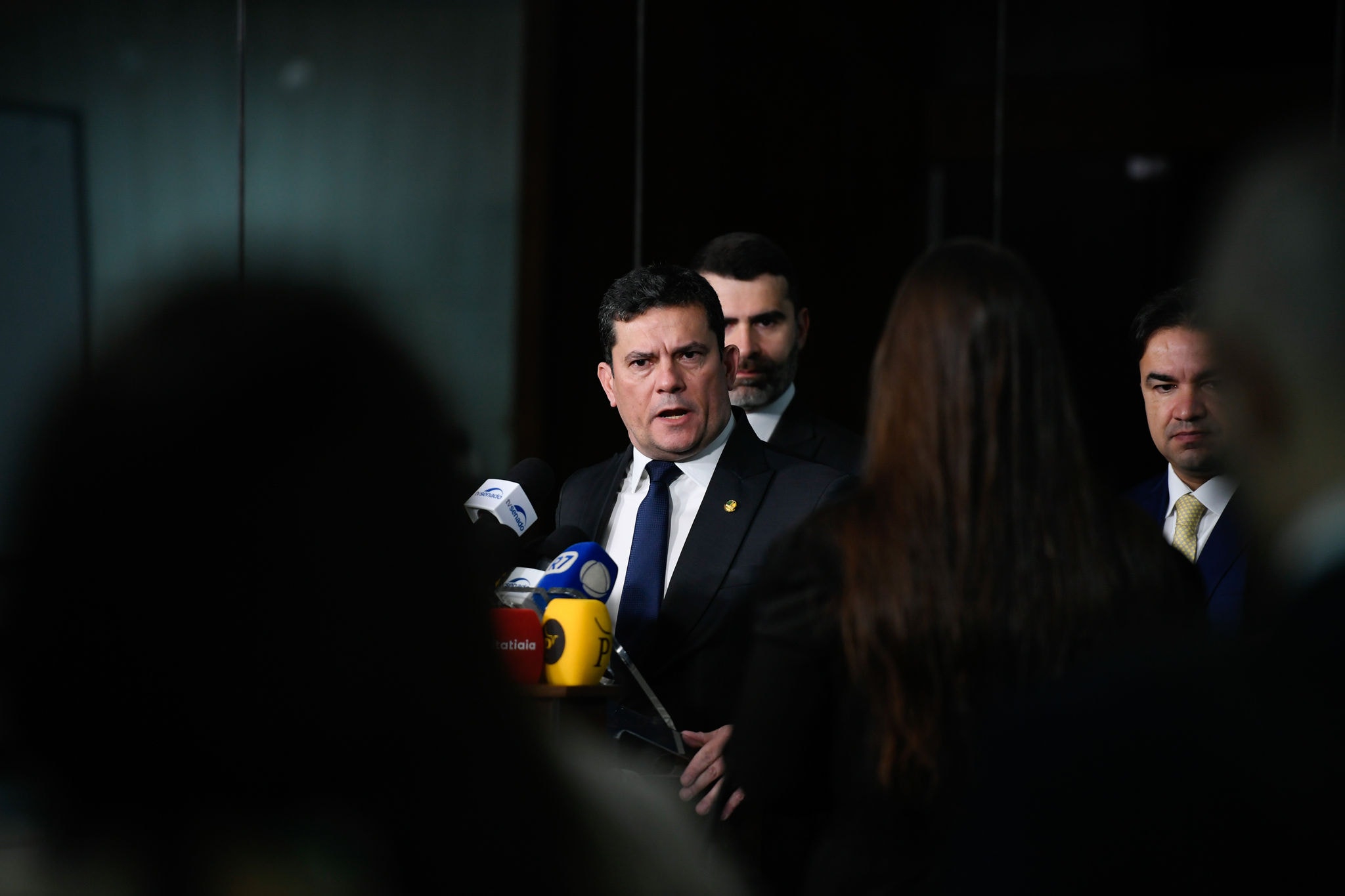 Sergio Moro concede entrevista e fala sobre resultado do julgamento no Tribunal Superior Eleitoral . 