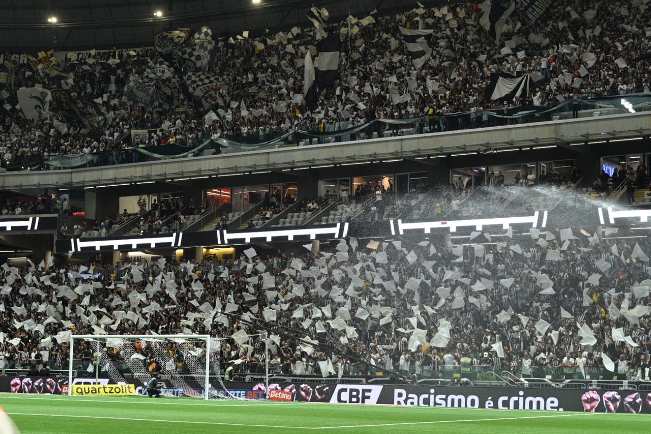 Torcida do Atlético na Arena MRV