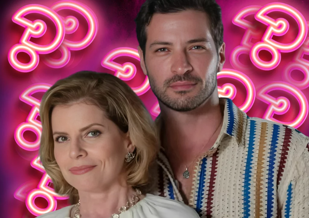 Walter (Leandro Lima) e Odete (Debora Bloch) em Vale Tudo - Divulgação/TV Globo 