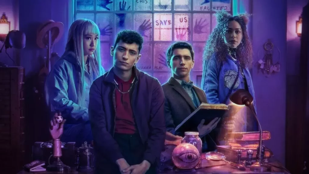 George Rexstrew, Jayden Revri, Kassius Nelson e Yuyu Kitamura - (Divulgação/Netflix)