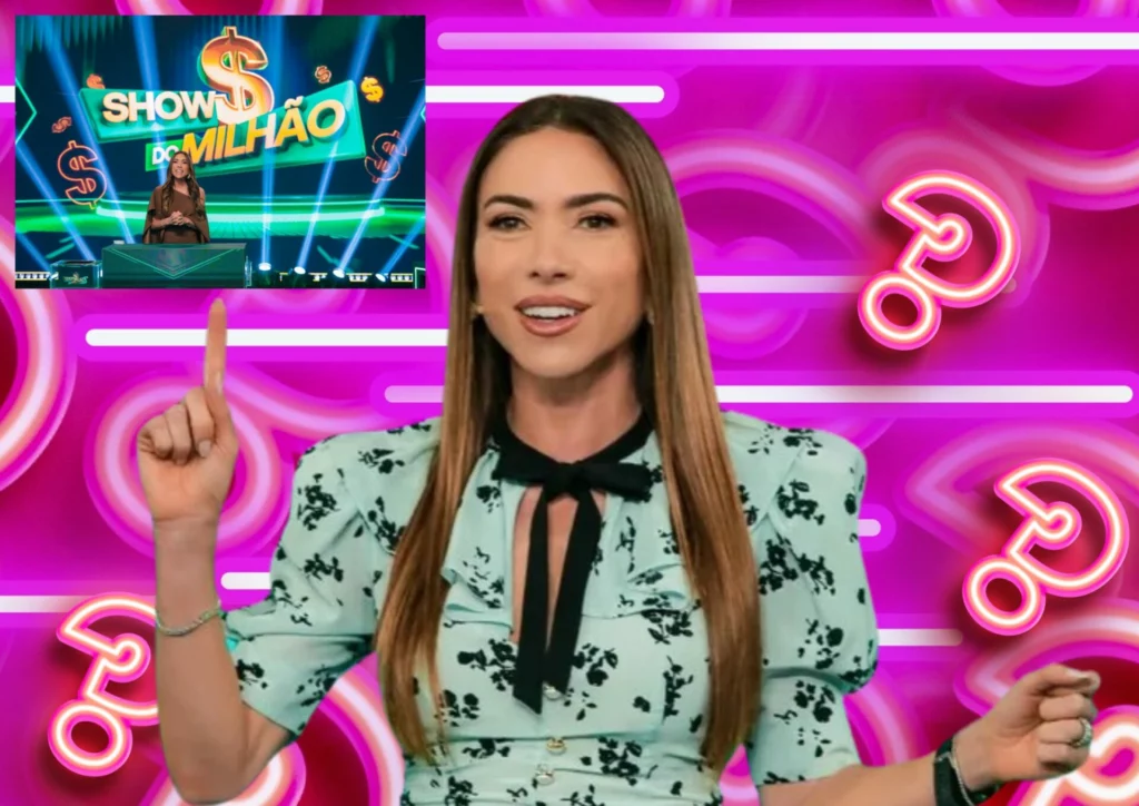 Patrícia Abravanel nos bastidores do SBT  - Divulgação/SBT