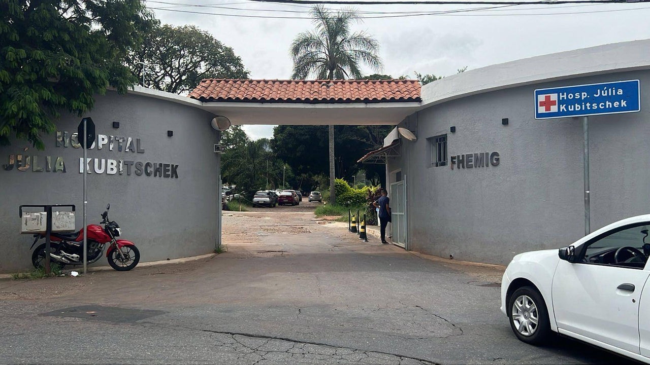 Sala de hidratação em hospital no Barreiro