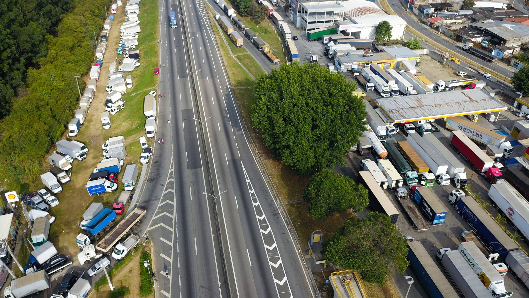 greve dos caminhoneiros