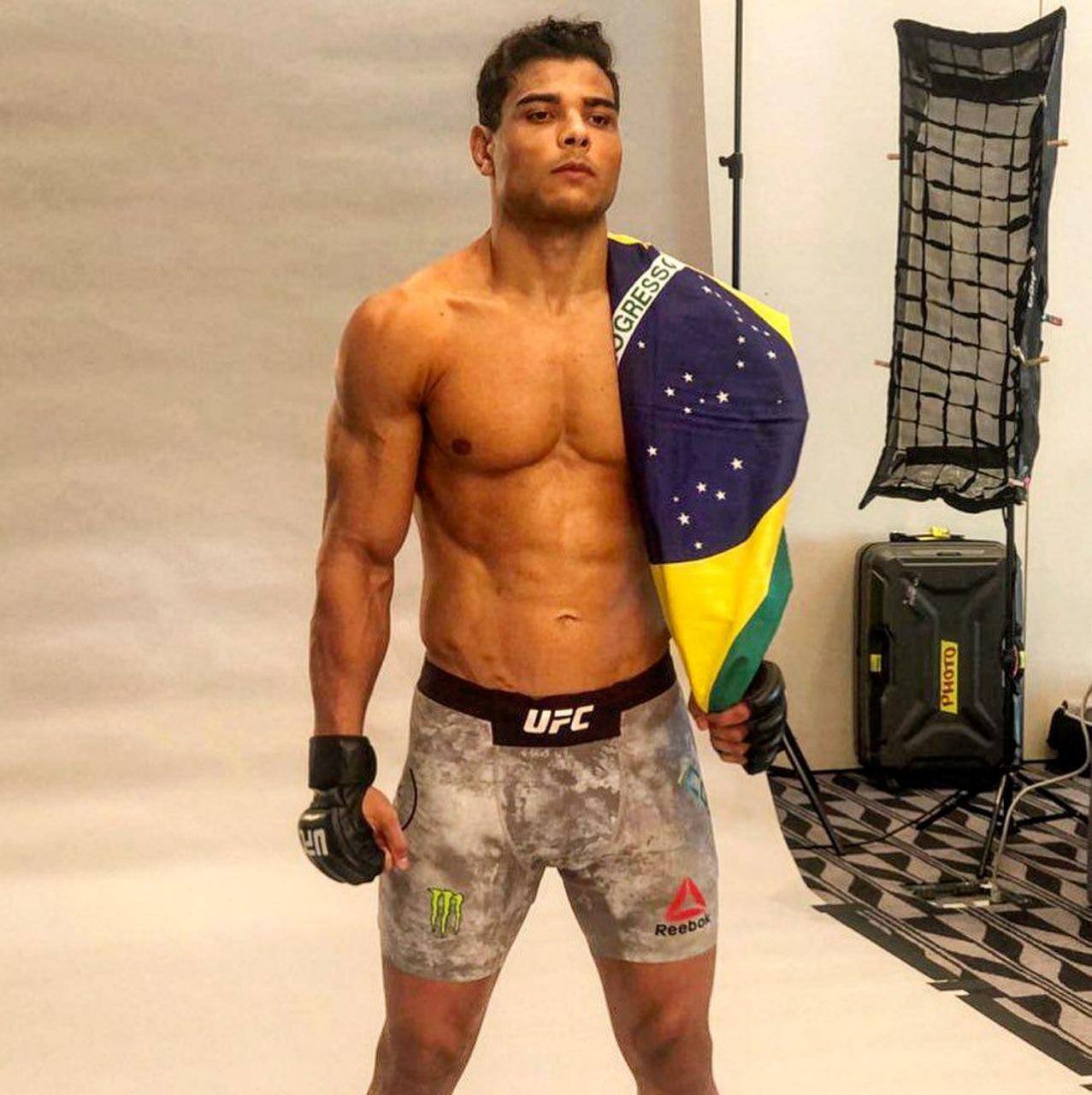 Paulo Borrachinha representa o Brasil no UFC
