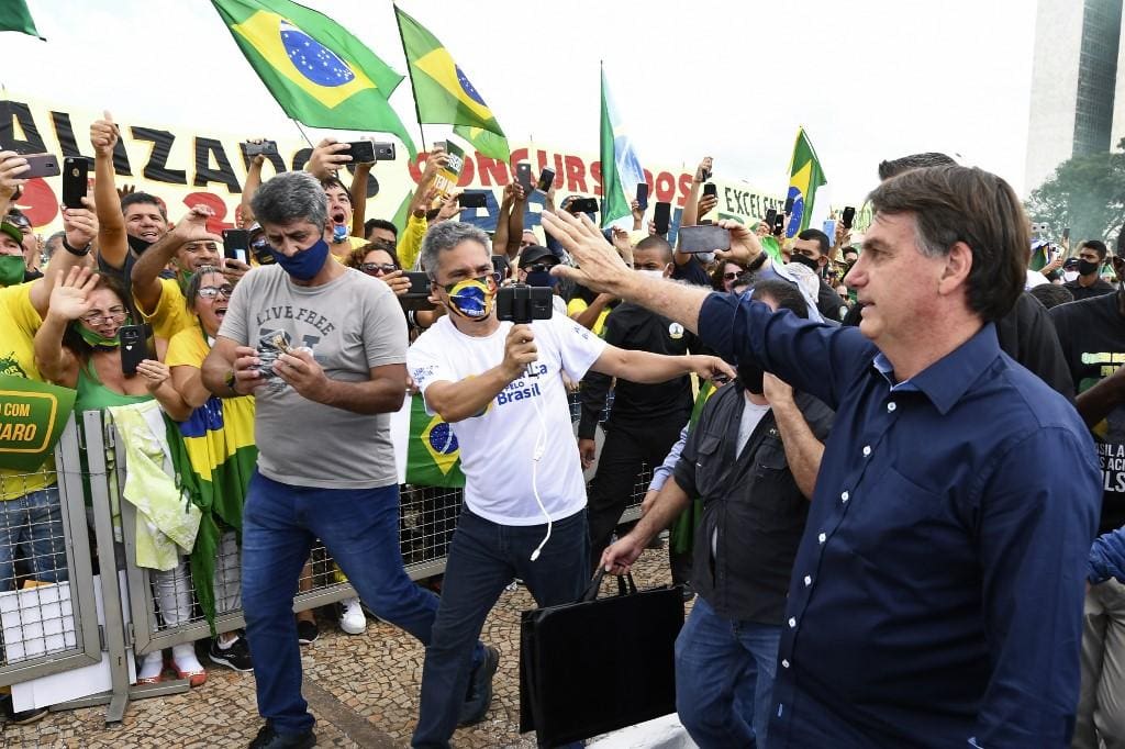 Jair Bolsonaro manifestação domingo 24/05