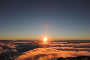 Sol nasceu em meio a muita geada 