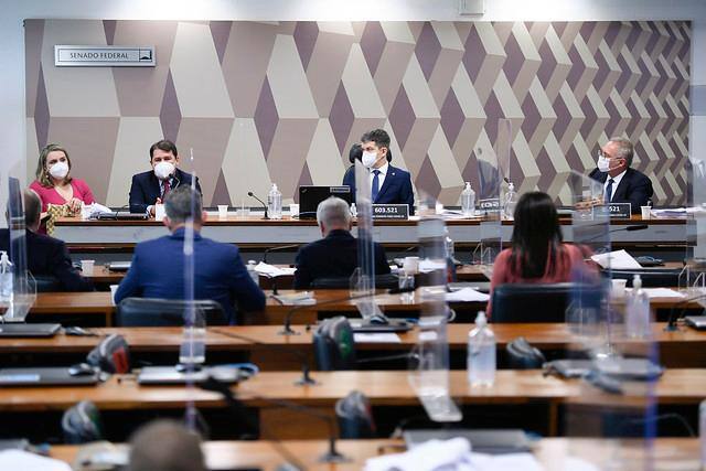 Elton Chaves depõe à CPI da Covid-19 no Senado