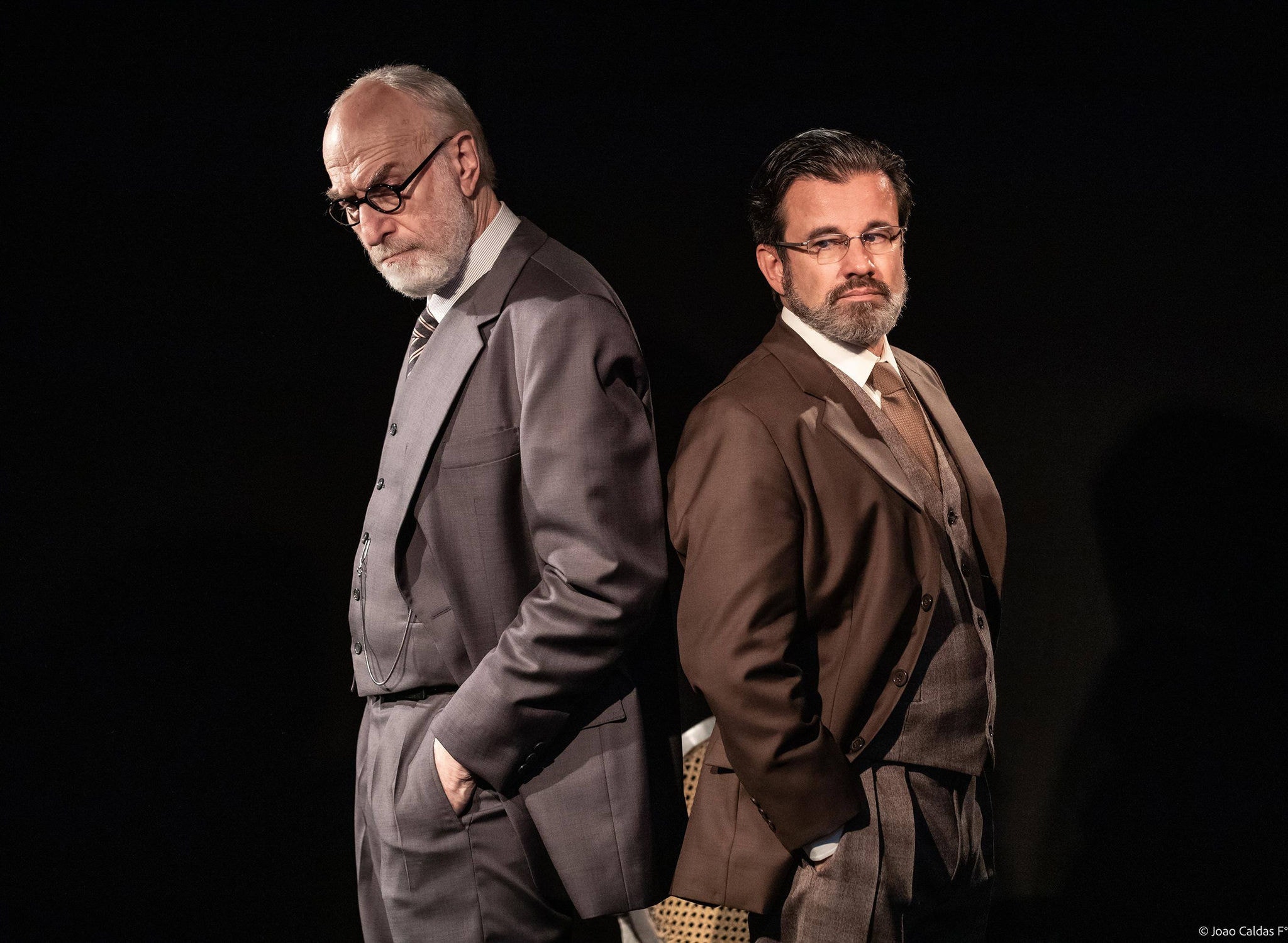 'A Última Sessão de Freud' traz Odilon Wagner e Claudio Fontana no elenco