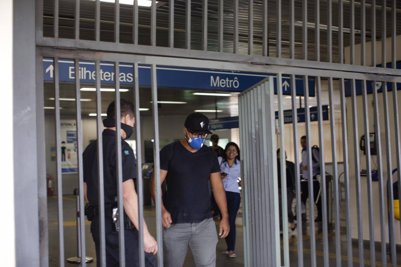 metrô coronavírus