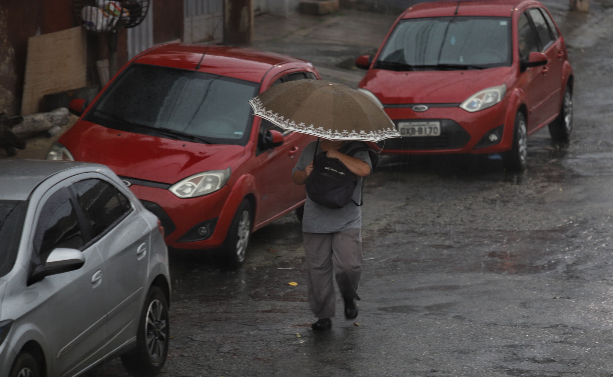 Grande BH registrou chuva nesta terça-feira 