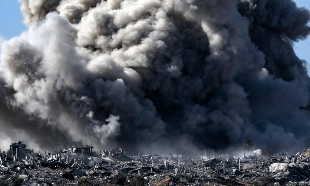 bombardeio na faixa de gaza 21112023