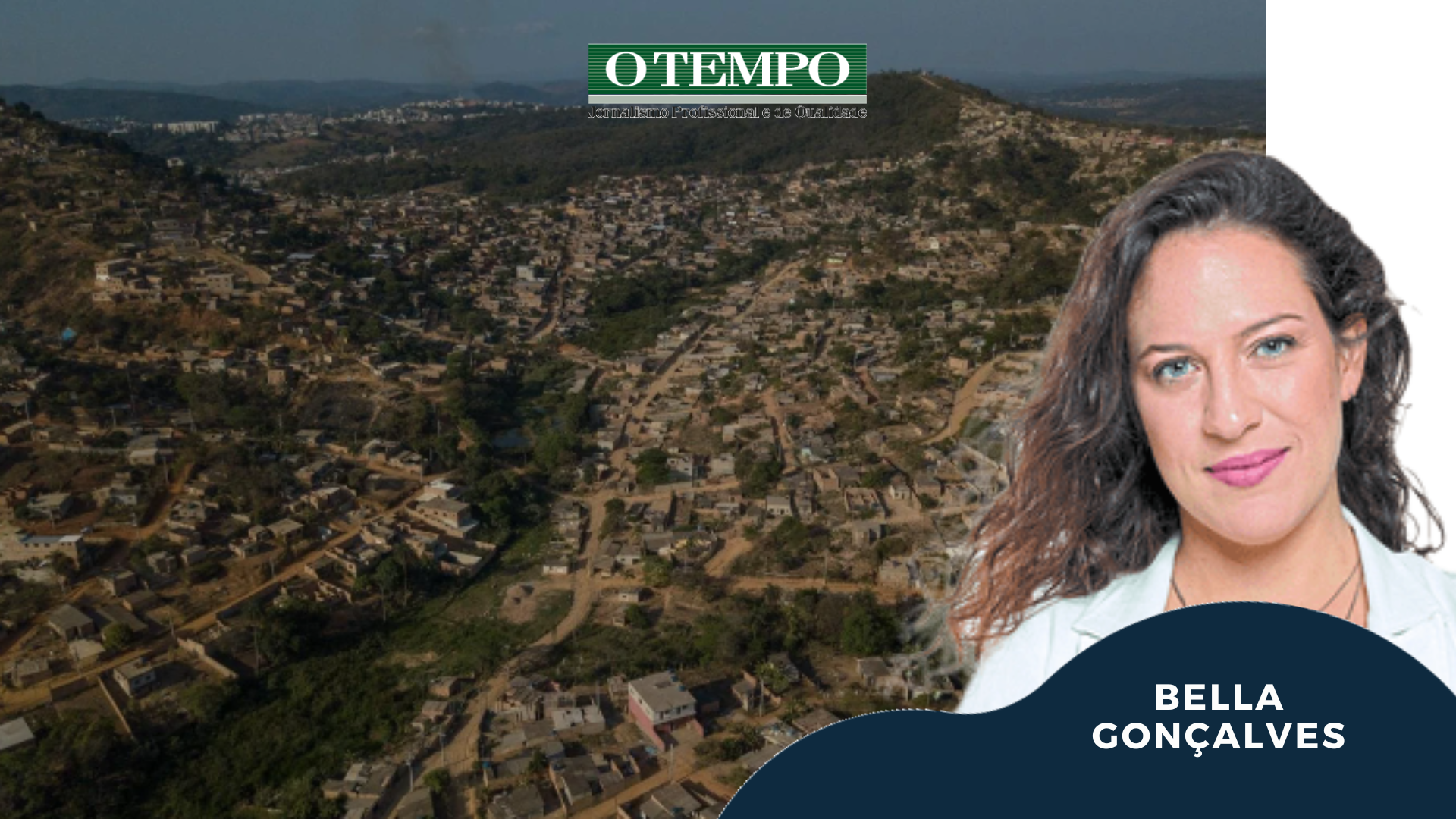 Imagem aérea da ocupação do Izidora, em Belo Horizonte