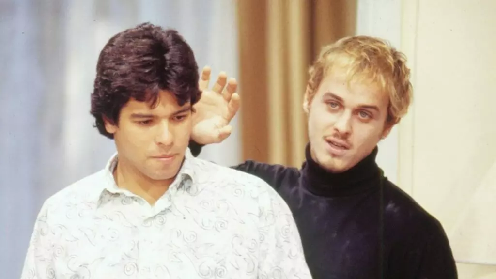 Maurício Mattar e Guilherme Fontes em A Viagem (1994)