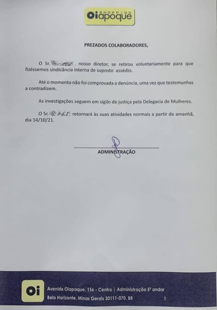 Comunicado shopping oiapoque