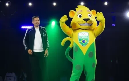 Anuncio da nova parceria entre Adidas e COB (Foto: Reprodução/Henrique Augusto/adidas)