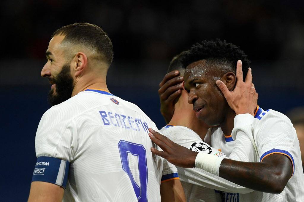 Benzema e Vinicius Junior