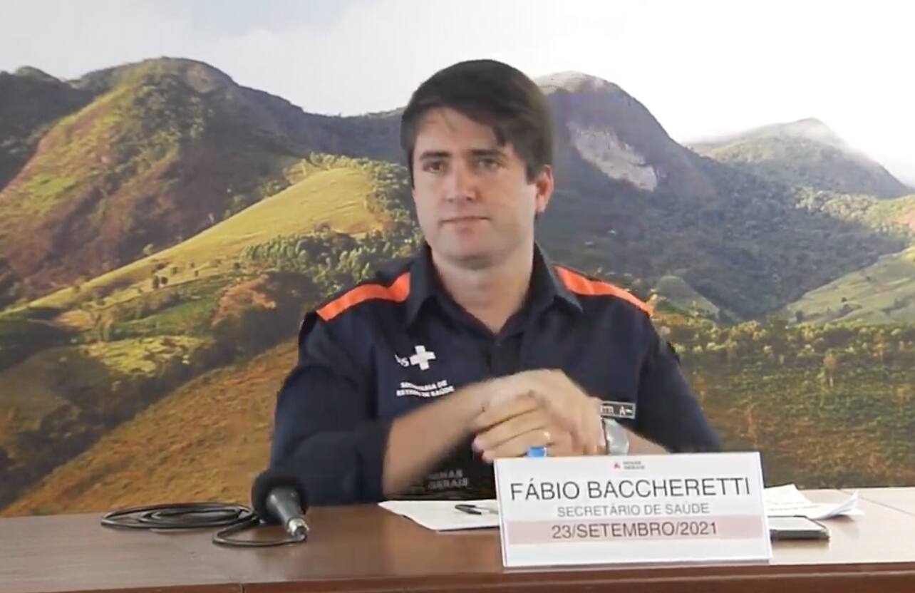 Fábio Baccheretti, secretário de Estado da Saúde de Minas Gerais