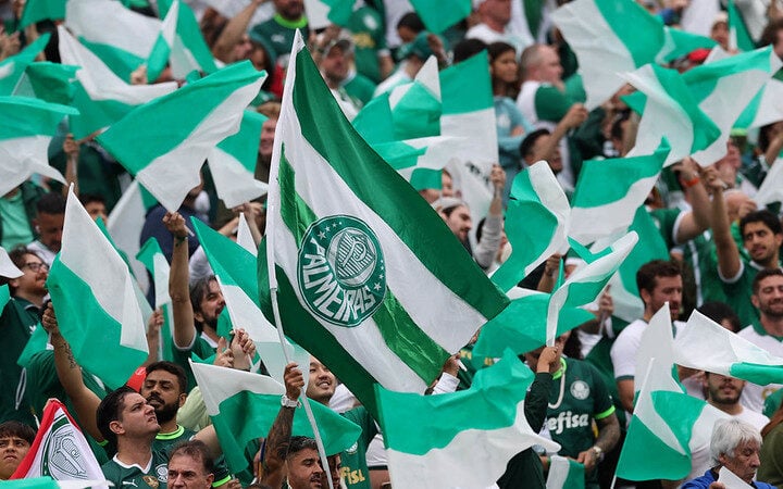 Mais de 46 mil torcedores comparecem ao MetLife na estreia do Palmeiras diante do Porto no Mundial de Clubes da Fifa. (Foto: Cesar Greco/Palmeiras)