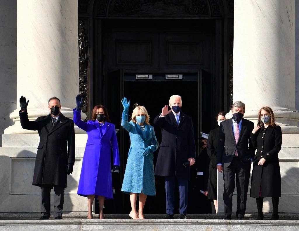 Posse de Joe Biden e Kamala Harris